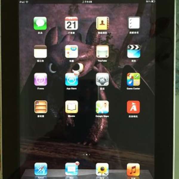 罕有Apple iPad 1, iPad1 Ipad One 1代 64gb ,3G + wifi, 64G ( 銀色, 黑色 ,95%新)
