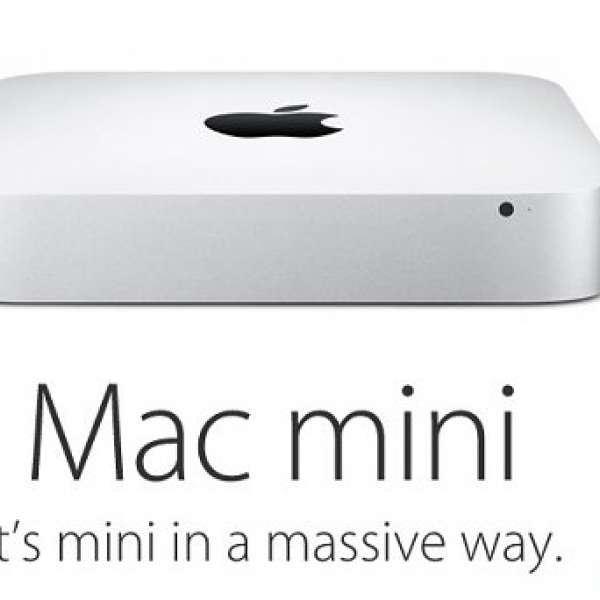 全新 Refurbished Mac Mini 2012 i5 4gb ram 白盒版 官方認可翻新