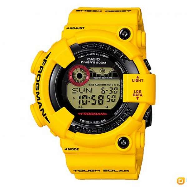 New G-Shock Frogman 8230 (30週年版 Yellow)