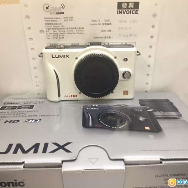 Panasonic GF2 機身Body only 白色一部