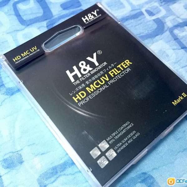 99.99% New H&Y 62mm HD MCUV MarkII Filter