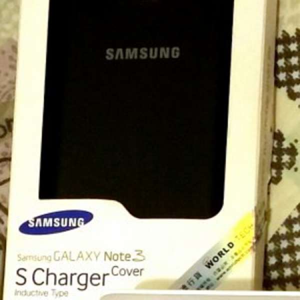 三星 原装正貨 Samsung S Charger Cover for Galaxy Note 3 支援無線充電