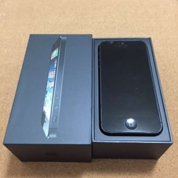 iPhone5 16G 黒色 99%New