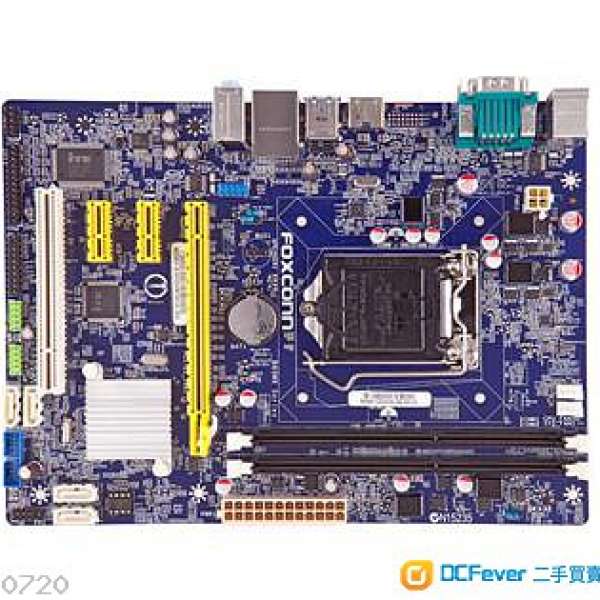 Foxconn B85MX socket 1150 底板    有背板