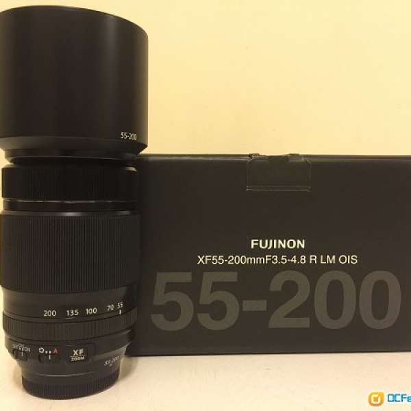 Fujiflim Fujinon XF 55-200mm F3.5-4.8 R LM OIS lens 行貨有保養