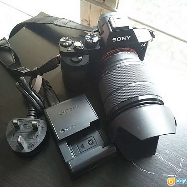 99%新 sony a7 + 28-70mm 連sony原廠差電器(not a7 ii, a7s, a7r)