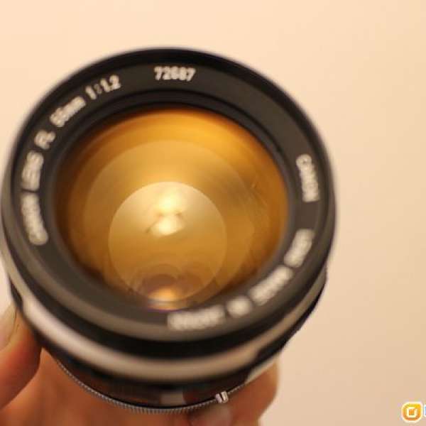 Canon FL55 1.2  FD 100 2.8 SSC (Sony A7,Fujifilm等無反可轉接)