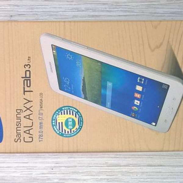 NEW SAMSUNG GALAXY Tab3 Lite (T113) 7" Wi-Fi 流動平板
