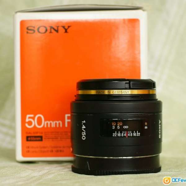 Sony SAL 50mm F1.4