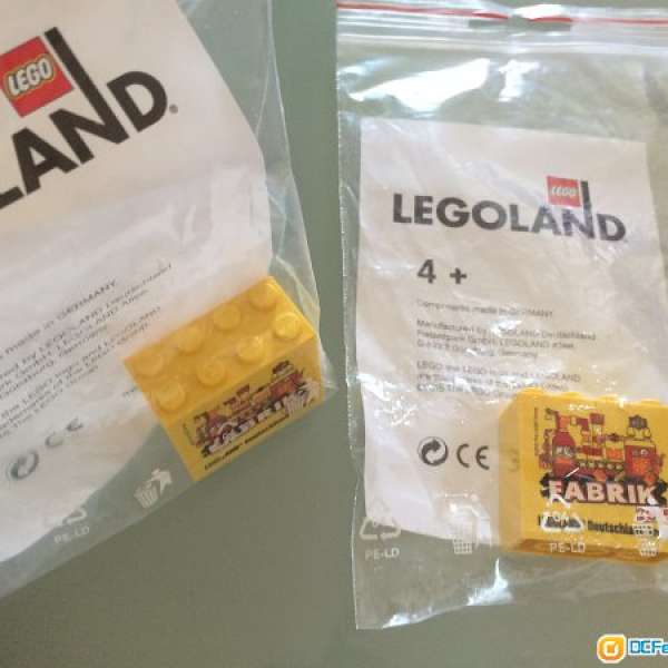 100% New Germany 德國 Legoland 2015 記念版