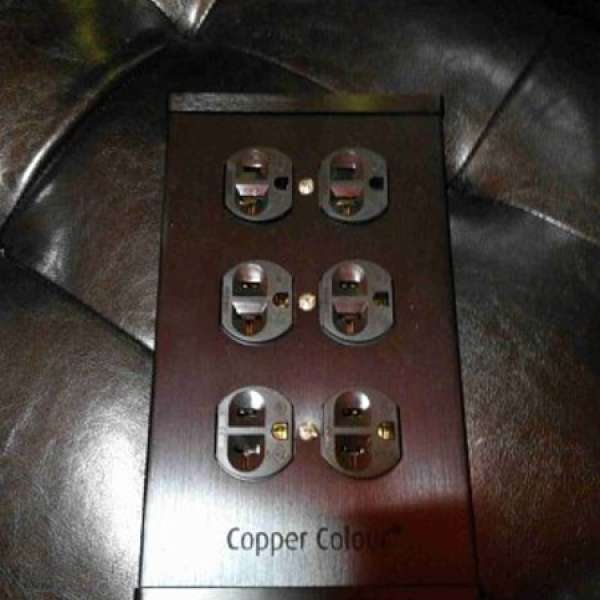 sell Copper Colour 6位 美式電源拖排