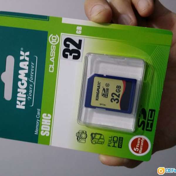 全新 Kingmax SDcard 32GB