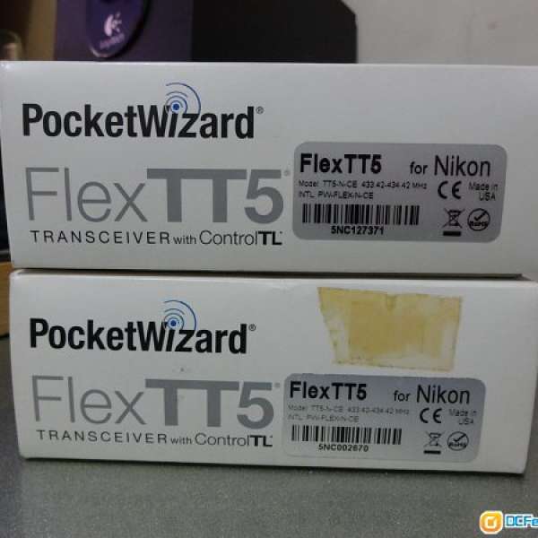 Pocket wizard for Nikon (AC3, Mini TT1 Flex TT5)