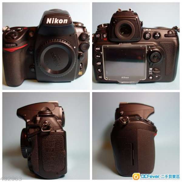 出售95%新 - Nikon D700 及 直倒 MB-D10