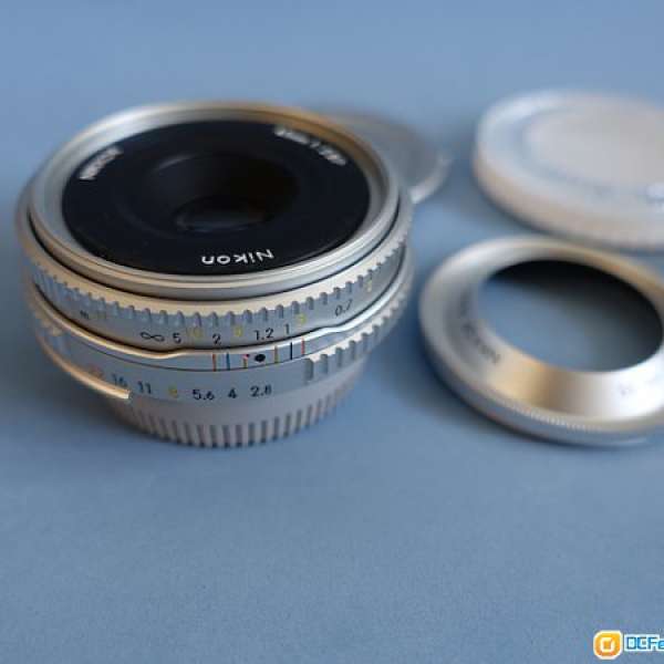 Nikon  45mm  f/2.8P銀色