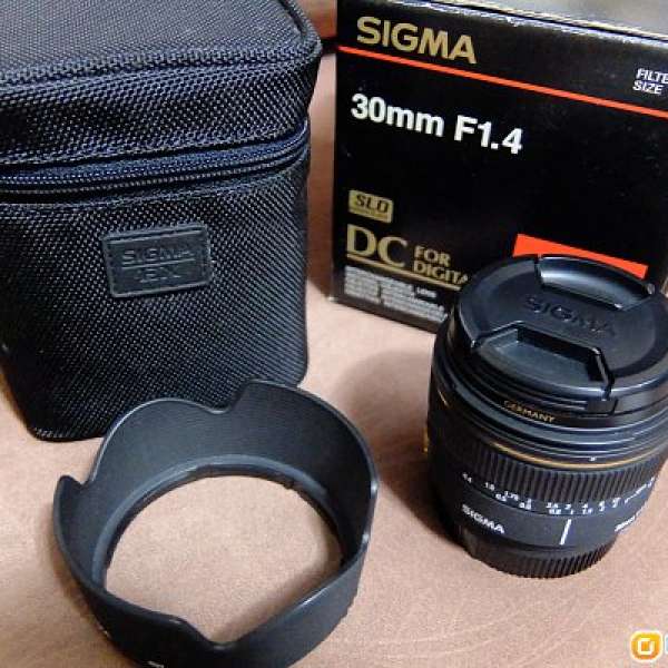 Sigma 30 1.4 Sony A mount