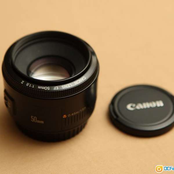 Canon EF 50mm f/1.8ll (定焦鏡)