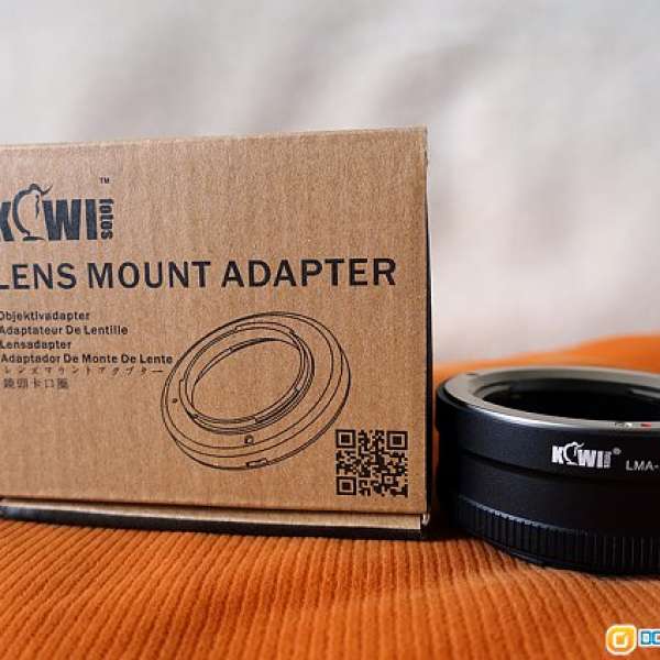 全新 Kiwi Lens mount adapter MD Lens to Sony Nex (有單)