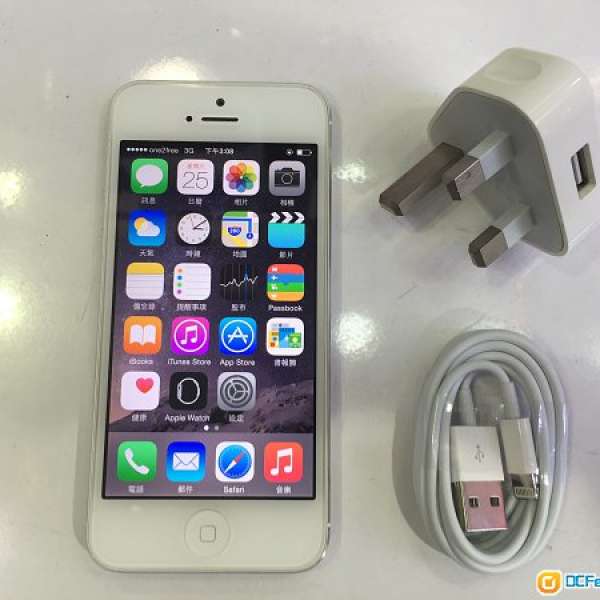 Apple iphone5 16GB 香港行貨 白色 99%new !