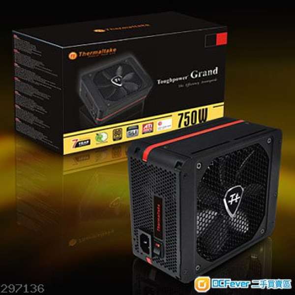 7年保養 Thermaltake Toughpower Grand TPG-750M 750W 火牛Power Supply 80PLUS