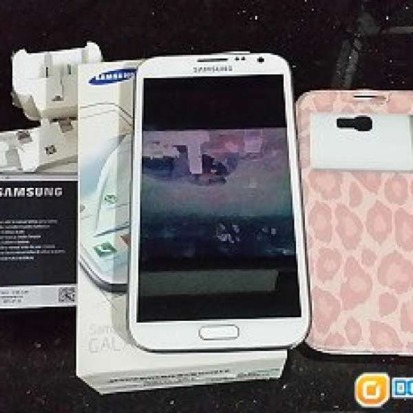 出售物品: Samsung Note 2 N7105 LTE 4G 版 (上台白色機)女性用