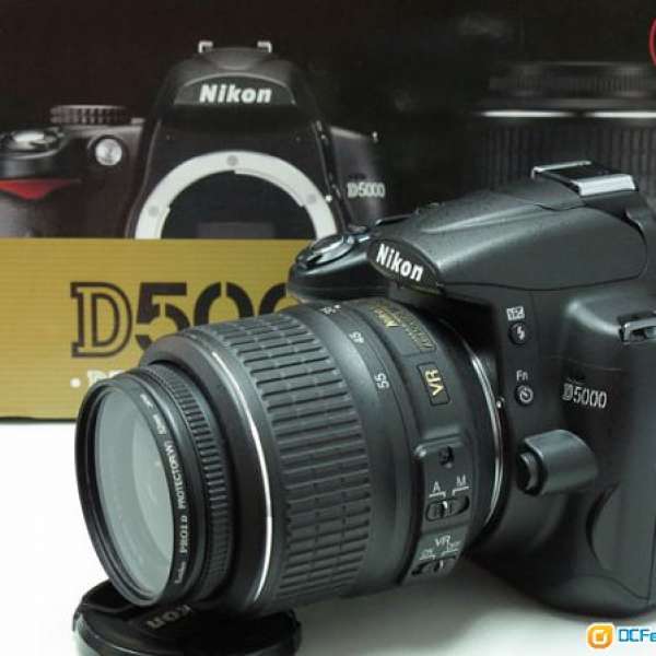 Nikon D5000 Kit Set  (Shutter Count :  4xxx)