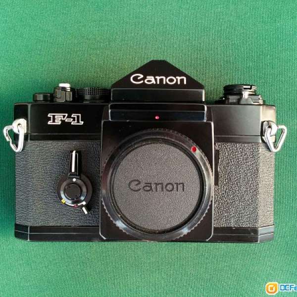 Canon F-1 body w/cap R/FL/FD mount