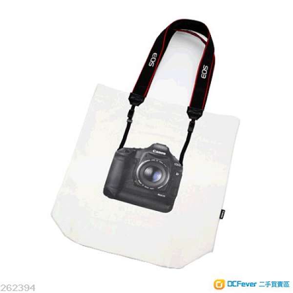 全新未開盒佳能相機帆布環保袋 Canon EOS - 1D X Tote Bag