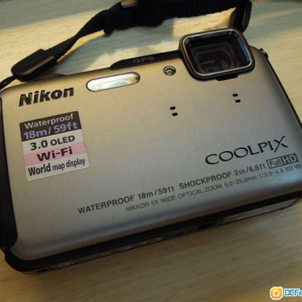Nikon AW110 三防防水潛水防震WIFI GPS相機 waterproof camera