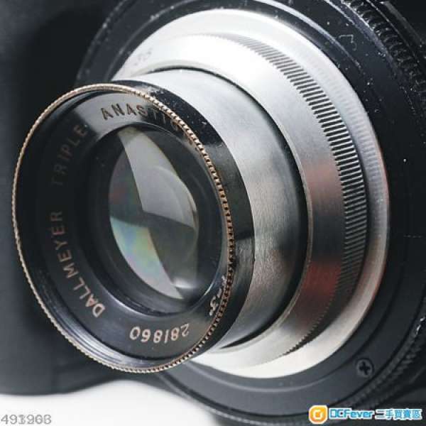 Dallmeyer Triple Anastigmat 3" f3.5 (改Nikon) 印象派散景 色彩細膩柔美  全片幅...