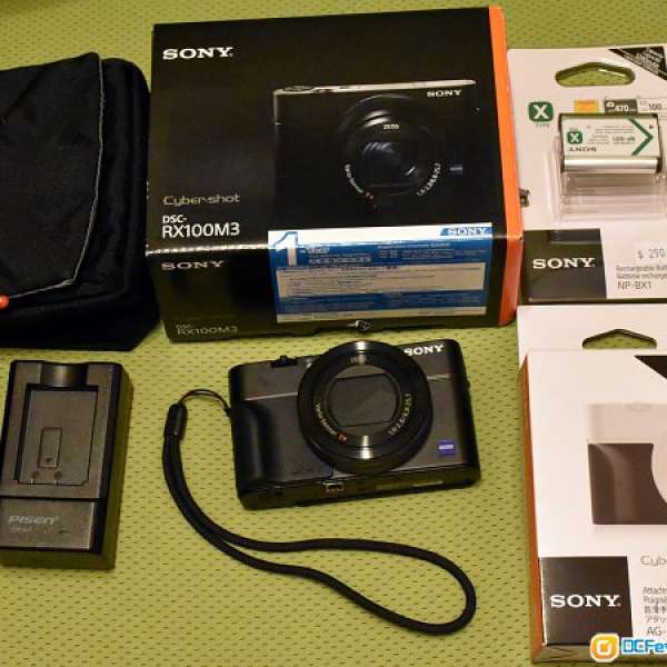 SONY RX100 M3行貨連原裝防滑手柄