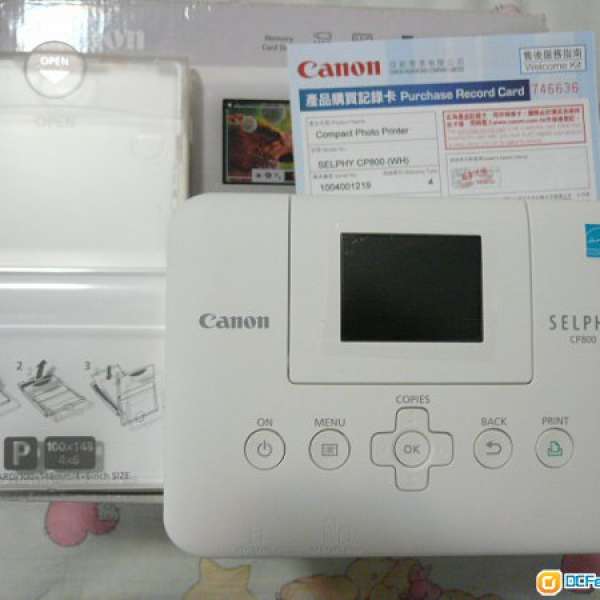 Canon SELPHY CP800(行)