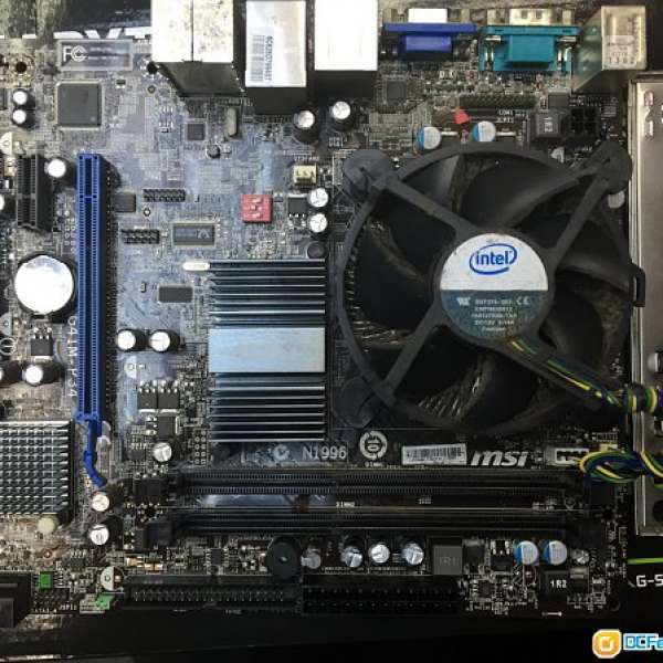 Intel PD E6500 + MSI G41M-P34 85% new 100% Working Perfect