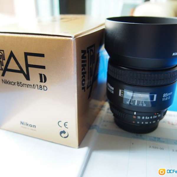 Nikon AF 85mm F1.8D