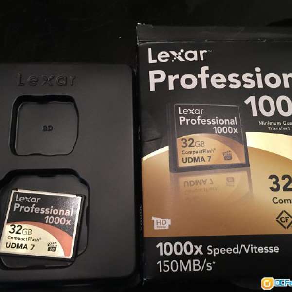 Lexar CF card 32gb 1000x 150MB/s
