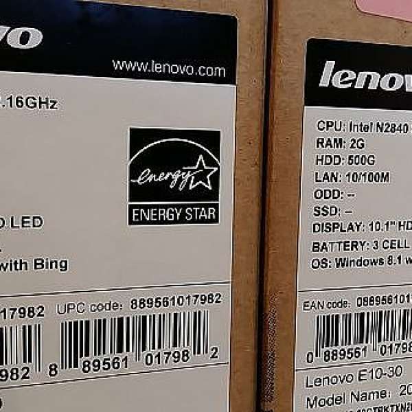 全新未開封Lenovo E10-30 (最後一批)