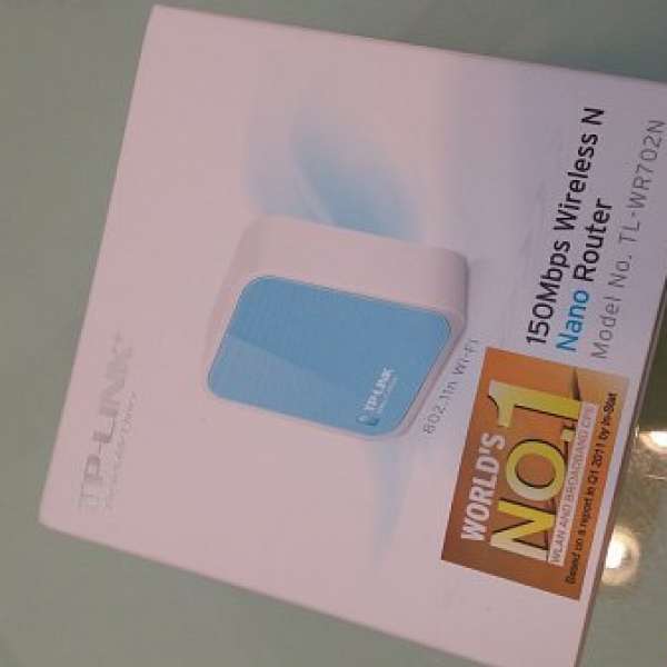 99% new TP-link TL-WR-702N 150Mbps Wireless N Nano Router