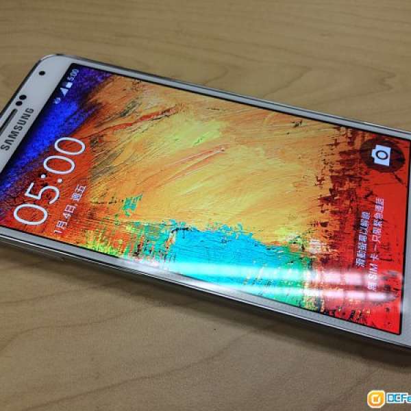 99%NEW 白色Samsung GALAXY Note 3 N9005