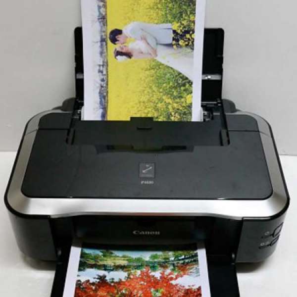 大墨頭五色墨盒可印CD canon iP4680 Printer<已入滿一套代墨水>