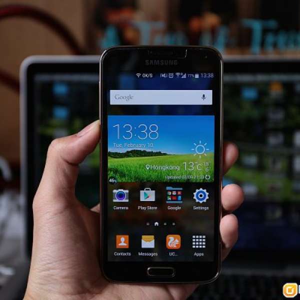 Samsung Galaxy S5 LTE-A G906s 韓版金色, S805, 3G RAM, 32G ROM