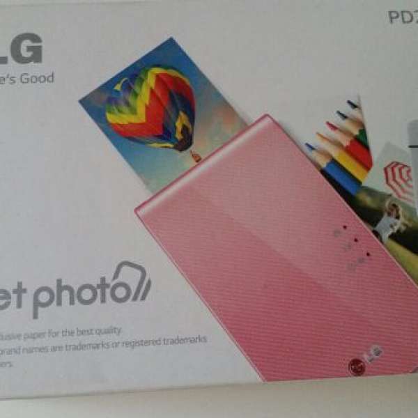 LG Pocket Photo Printer PD239 無線流動相片打印機