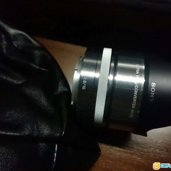 售 sony 16/2.8 +ecu1 convertor