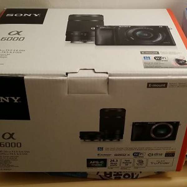 Sell 100%new Sony A6000  + 16-50mm zoom kit set (Black)今天4月30日買