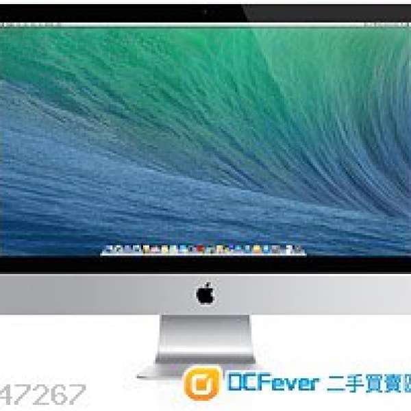 Imac 27 Inch late 2013 thin mon apple with Box