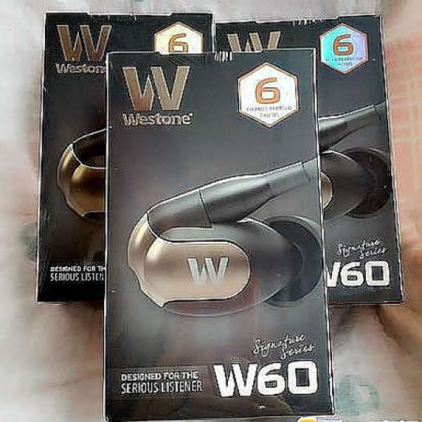 (全新) Westone W60 頂級入耳式耳機 (最後一盒)