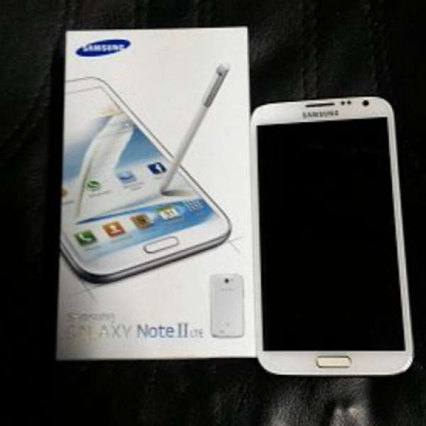 Samsung Note 2 N7105 LTE 4G 白色 香港行貨 (95%新)