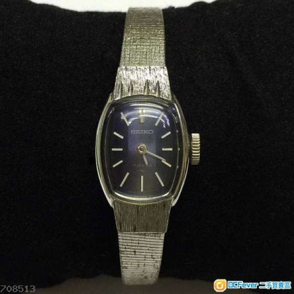 古董 精工 SEIKO 白金款式錶殼 WGP  女裝錶 17鑽 機蕊.