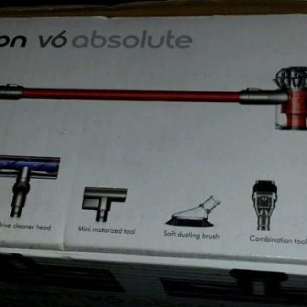 100% 全新 Dyson V6 absolute (美版) 無線吸塵機 (2015 New version) **只有一部**