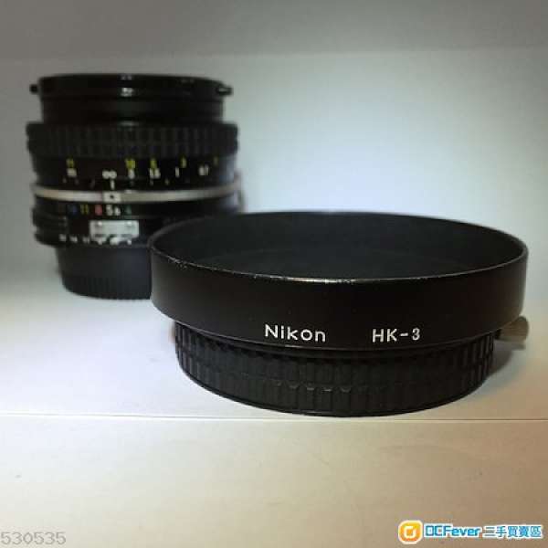 罕見 Nikon HK-3 hood for Nikon NIKKOR 20mm f4.0 Ai