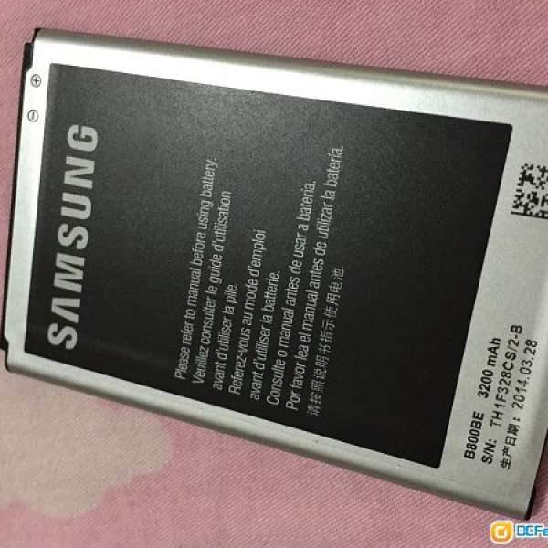 平賣 99% 新 Samsung Note 3 LTE N9000 battery 原廠 電池 一塊